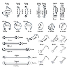 Joyería de acero 316L de TKKUY, duradera y hipoalergénica.