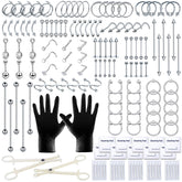 Kit TKKUY de perforación con 153 piezas en caja, opción completa.