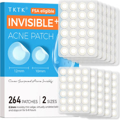 Parche TKTK ultra fino para granos, casi invisible bajo maquillaje