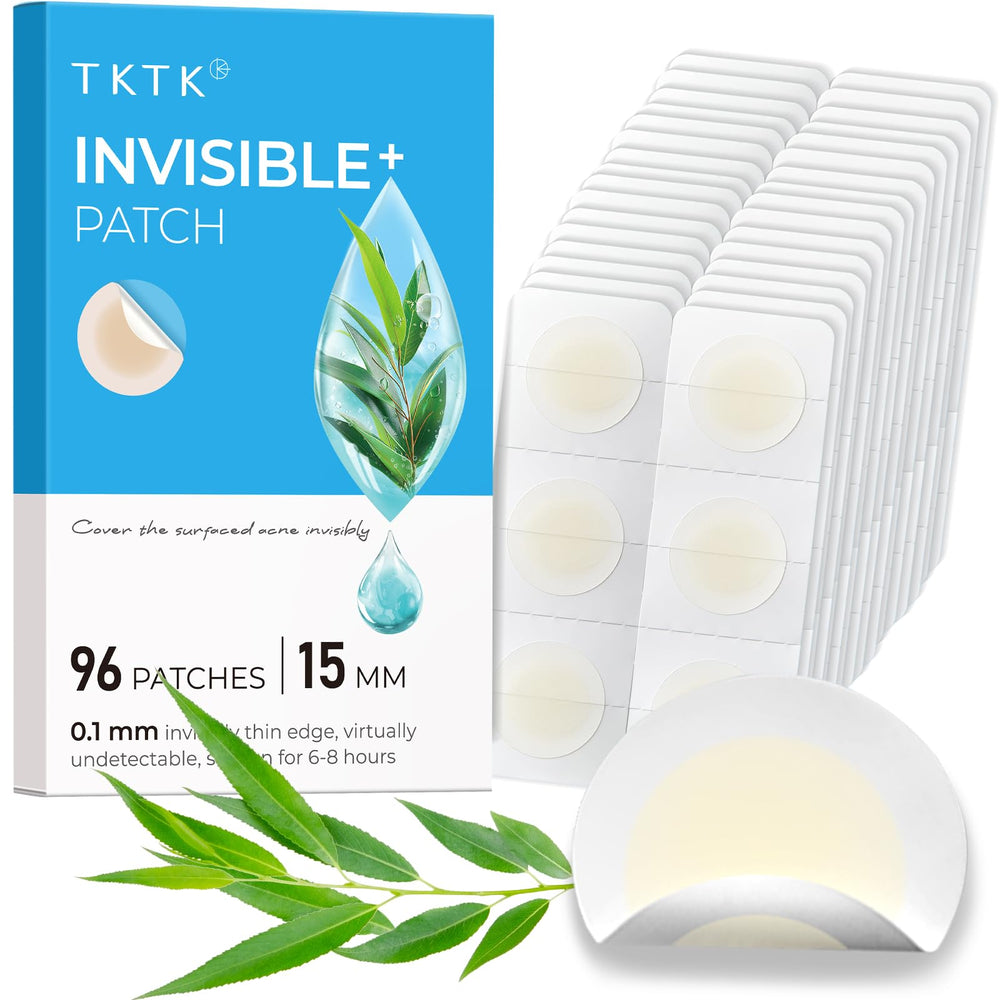Parche TKTK Acne 15mm invisible para cubrir espinillas sin arruinar el maquillaje