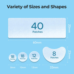 TKTK Pimple Patches 10mm dot patch for mid-size spots