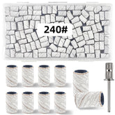 TKYZMS: conjunto de 100 bandas de lijado para uñas, ideal para salones profesionales.