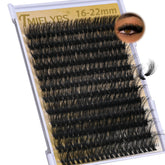 TMIELYBS conjuntos de pestañas 16-22mm: volumen 3D en casa