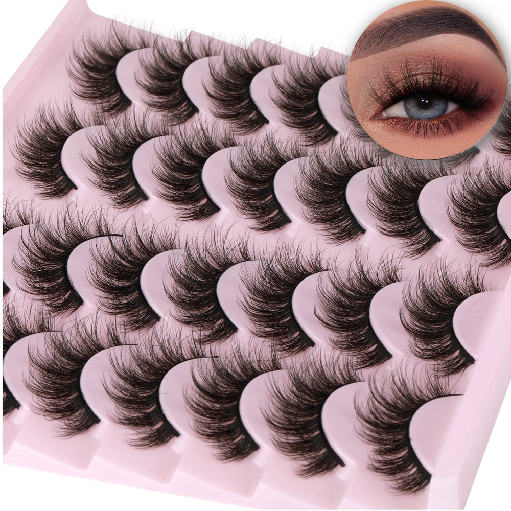 TNFVLONEINS pestañas sintéticas 16 mm para look natural con volumen ligero