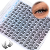TNFVLONEINS conjuntos de pestañas esponjosas naturales para un look suave.