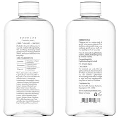 TO DO LIST Desmaquillante micelar para maquillaje resistente al agua, retiro suave.