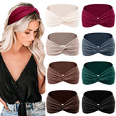 Diadema Tobeffect sin deslizamiento para mujer, ideal para yoga y días activos.