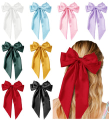 Lazo de pelo Tobeffect 8 piezas en colores variados para looks diarios.
