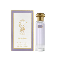 Botella de Tocca Colette, aroma cálido y floral para ocasiones especiales.