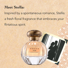 Tocca Stella envase 50 ml, diseño compacto para bolsos