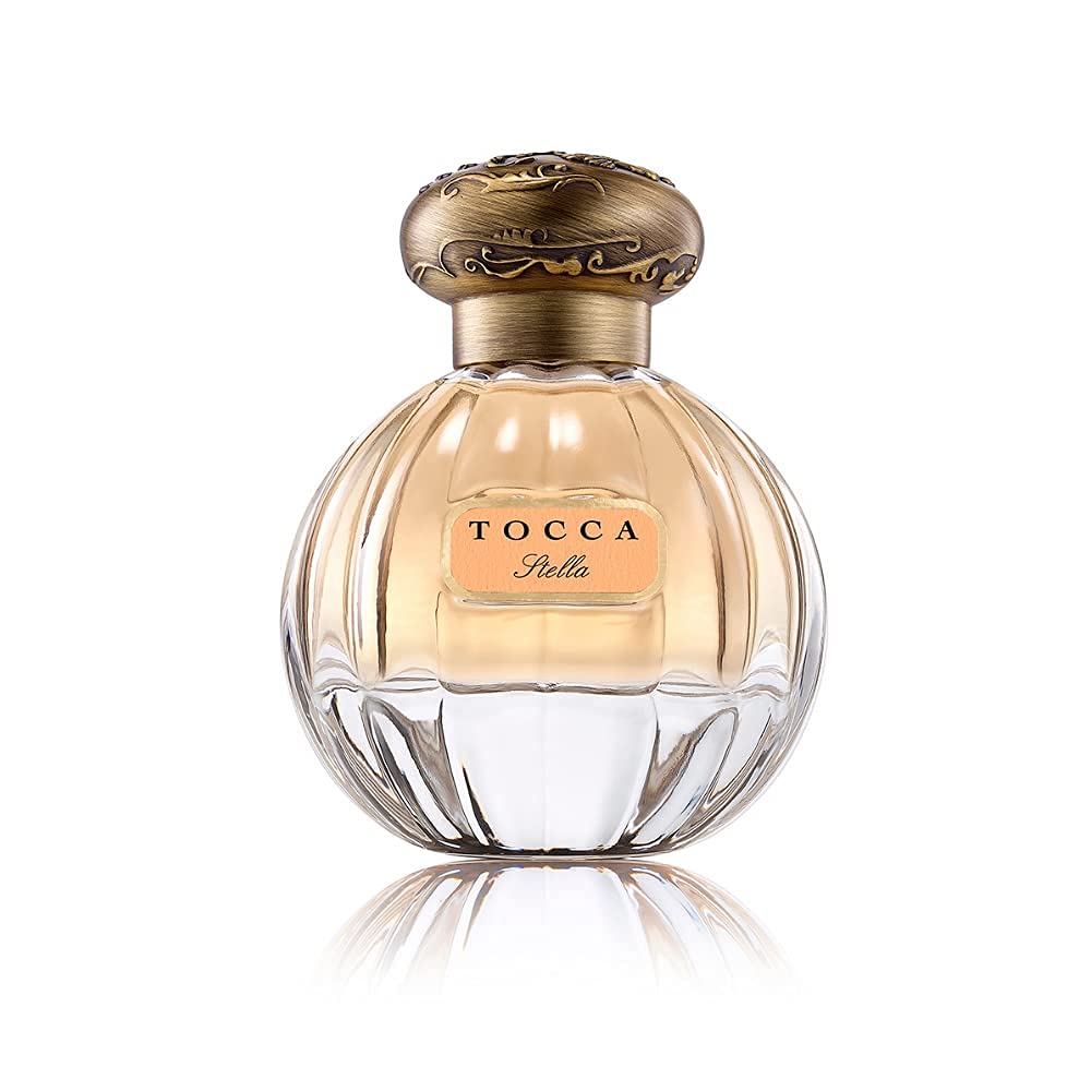 Tocca Stella perfume para mujer, frasco elegante estilo 1920s
