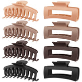 TOCCESS clip pelo grande neutro, agarre firme para cabello grueso.