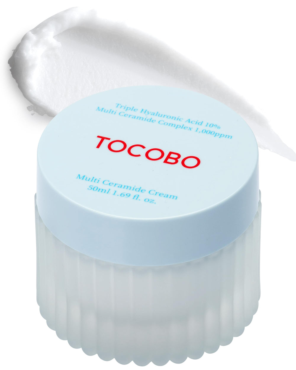 TOCOBO Multi Ceramida crema en botella de 50 ml para hidratación profunda