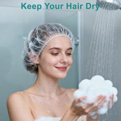 Gorra de ducha TodHeei impermeable, mantiene el cabello seco durante la ducha.