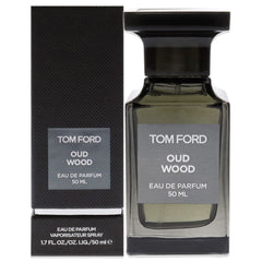 Tom Ford Oud Wood EDP botella frontal, fragancia sofisticada para diario