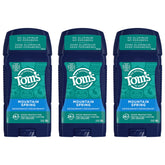 Tom's of Maine barra desodorante natural Montaña para hombre, frescura duradera