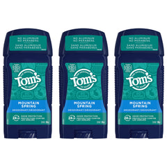 Tom's of Maine barra desodorante natural Montaña para hombre, frescura duradera