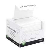 Toner Depot: toallas faciales desechables biodegradables XL 50 unidades, uso diario suave