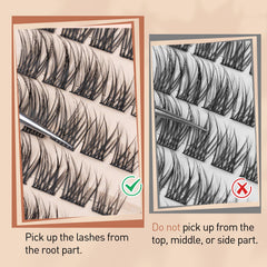 TOOCHUNAG longitudes 8-16: versatilidad para distintos estilos de ojos.