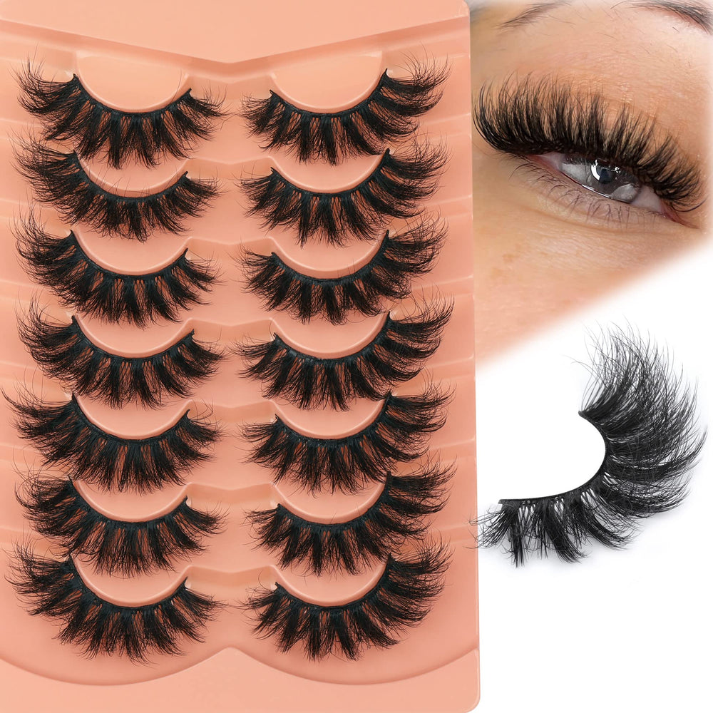 TOOCHUNAG pestanas volumen esponjoso 18 mm para un look suave y definido.