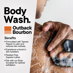 Aroma Outback Bourbon de TOOLETRIES en la ducha