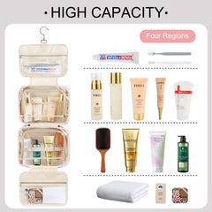 TOPEAST bolsa tocador ligera y resistente, perfecta para viajes cortos.