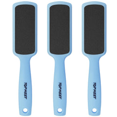 Topmeet lima dual para pies, vista frontal, dual-lado para durezas y piel muerta