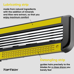 TopTech Ultra 5 paquete 8 cartuchos, ahorro en recambios.