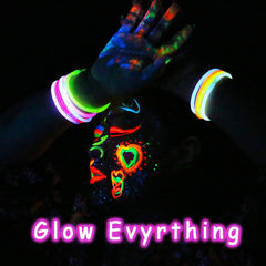 Depvision pintura UV neon para fiestas y eventos con luz negra
