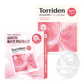 Torriden Cellmazing embossed face mask for deep hydration and even coverage.