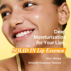 Torriden SOLID In Ceramide Lip Essence: textura gel ligera que se funde, ideal para uso diario.