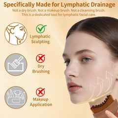 TOSEFES Cepillo Contorno Linfático para rostro y barbilla, perfila mandíbula con delicadeza.