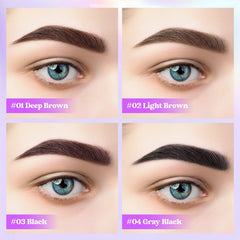 TOSOUATOP gel para cejas tatuaje, secado rápido para un acabado natural.