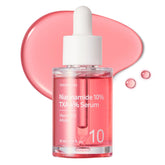 TOSOWOONG Niacinamide serum bottle showing premium packaging and brightening potential.