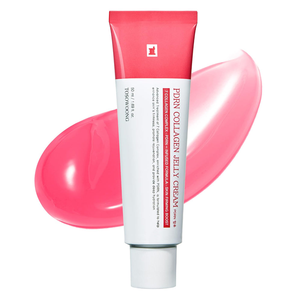 TOSOWOONG PDRN crema gel de colágeno, bote de 50 ml, hidratación suave para la piel.