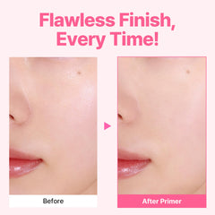 Touch in Sol Icy Sherbet Primer difumina poros para un acabado uniforme.