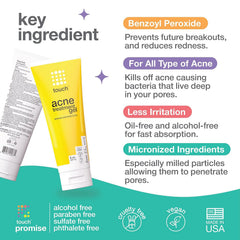 TOUCH gel para uso diario en cara y cuerpo.