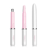 TOUCHBeauty Cortapelos Rostro Cejas Nariz: acabado preciso con hojas reemplazables.