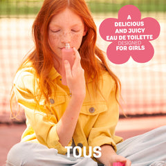 TOUS Kids Girl Eau de Toilette: aplicador suave para una pulverización precisa