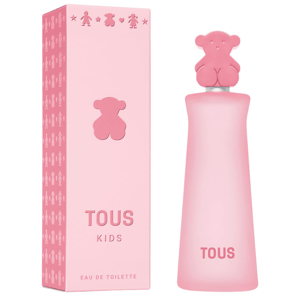 TOUS Kids Girl Eau de Toilette: frasco compacto para uso diario suave en piel sensible