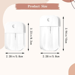 Tovyzalg botellas atomizadoras 50ml lateral para mayor comodidad en bolso