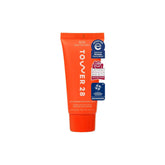 Tower 28 SOS Recovery Face Cream jar closeup shows soothing, creamy texture for sensitive skin