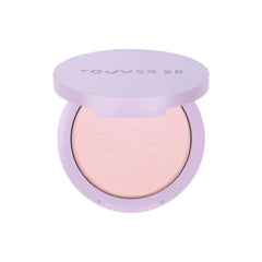 Tower28 GetSet Poudre Rose Compact, texture légère pour une peau unifiée et naturelle