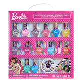 Barbie Townley Girl set de esmaltes 18 piezas para uñas creativas en casa