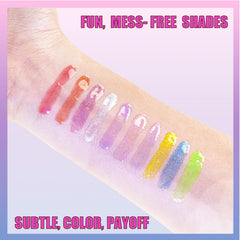 Townley Girl brillo labial sabor chicle, perfecto para fiestas y pijamadas
