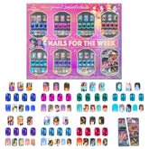 Townley Girl Disney Princess: uñas glitter metálicas para looks brillantes en fiestas