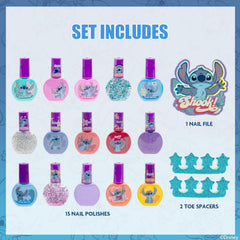 Townley Girl Stitch con 2 espaciadores de dedos para pedicura segura
