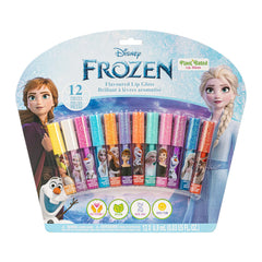 Townley Girl brillo labial Frozen con Elsa y Anna, ideal para fiestas.