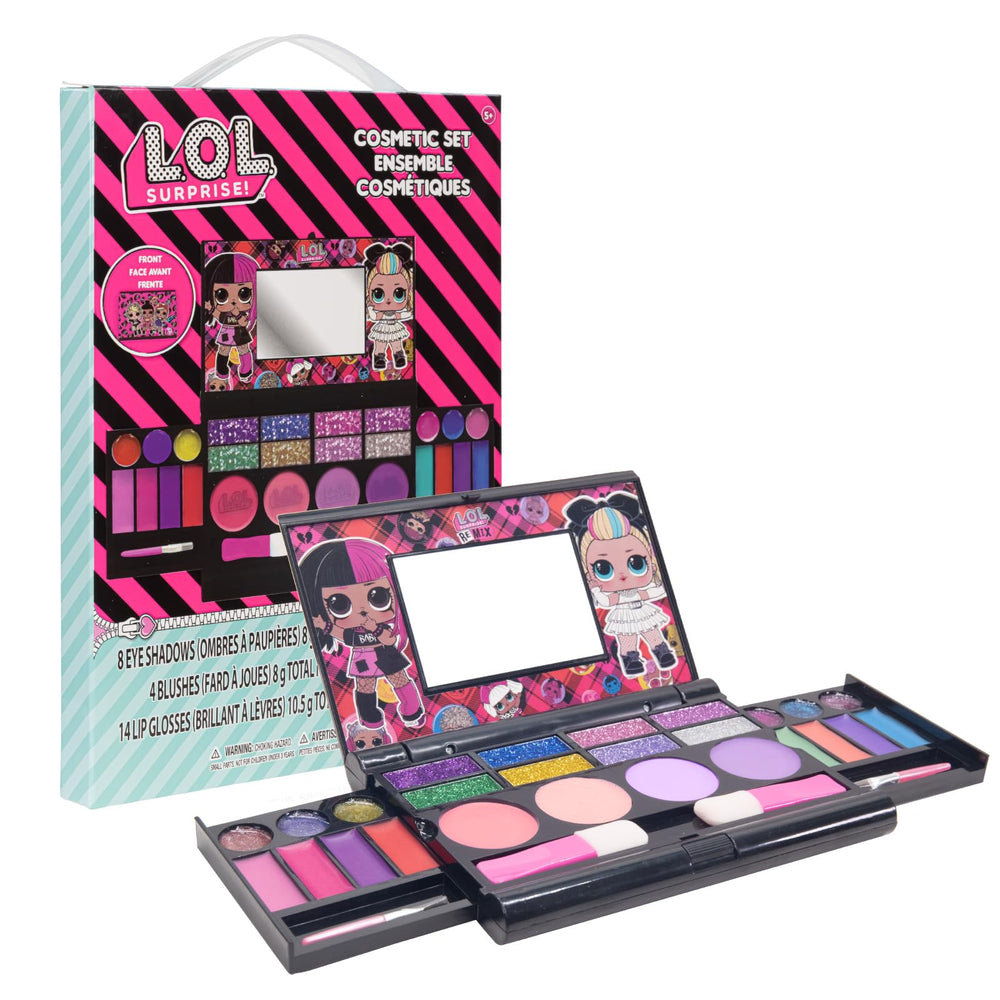 Townley Girl L.O.L. Surprise: set de maquillaje compacto para juego imaginativo