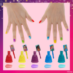 Aplicación fácil con Townley Girl Princesas de Disney, esmalte de secado rápido para niñas pequeñas.